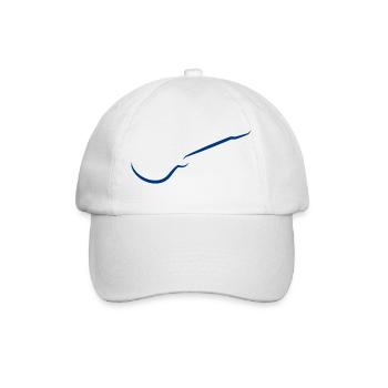 Gitarre Musiker Festival Geschenk  - Baseballkappe - Weiß/Weiß - Vorne