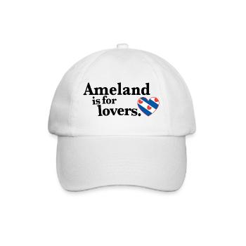 Ameland Lovers - Friesland II - Baseballkappe - Weiß/Weiß - Vorne