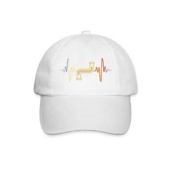 Pipeline Heart Line - Casquette classique - blanc/blanc - Devant