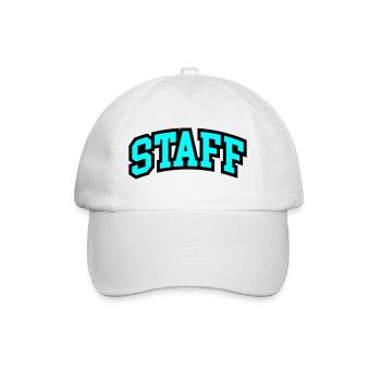 Lettrage du personnel - Casquette classique - blanc/blanc - Devant