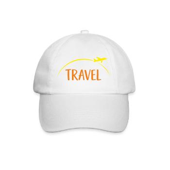 Travel - Baseballkappe - Weiß/Weiß - Vorne