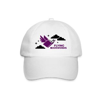 Lecture de l’oiseau volant - Casquette classique - blanc/blanc - Devant