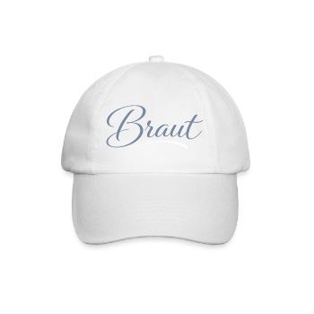 Braut - Baseballkappe - Weiß/Weiß - Vorne
