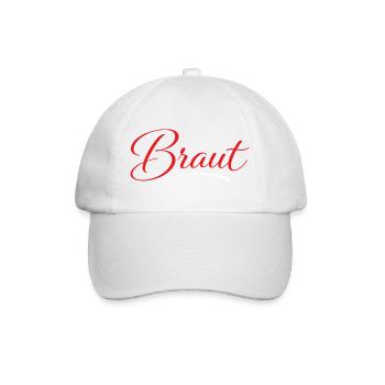 Braut - Baseballkappe - Weiß/Weiß - Vorne
