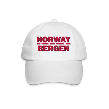 Bergen Nordic Bold Crest - Casquette classique - blanc/blanc - Devant