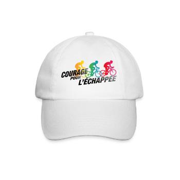 Courage for the Breakaway - Baseball Cap - white/white - Front