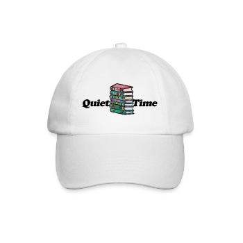 Portrait vibrant de la bibliothèque - Casquette classique - blanc/blanc - Devant