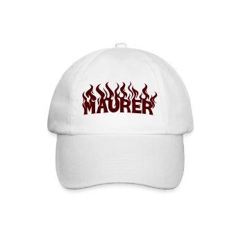 MAURER 2 - Baseballkappe - Weiß/Weiß - Vorne