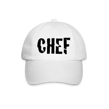 chef - Casquette classique - blanc/blanc - Devant