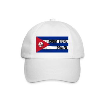 cuba - Casquette classique - blanc/blanc - Devant