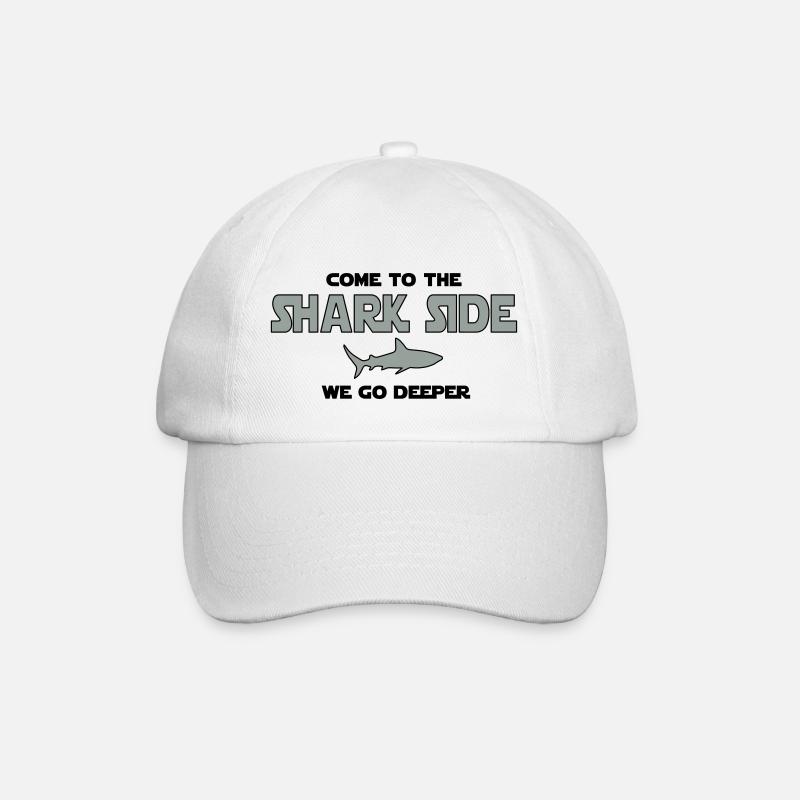 tauchen - Baseballkappe - Weiß/Weiß