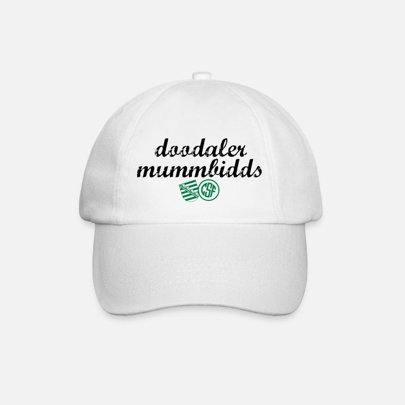 Doodaler Mummbidds - Baseballkappe - Weiß/Weiß