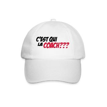 LA COACH - Casquette classique - blanc/blanc - Devant