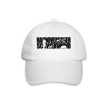 HANNOVERSCHER SCHWEIßHUND Jagdhund - Baseballkappe - Weiß/Weiß - Vorne