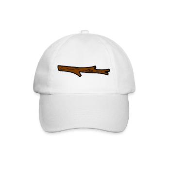 branch - Baseball Cap - white/white - Front
