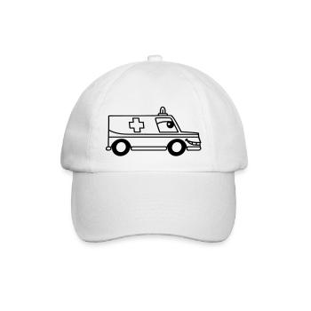toon_ambulance - Casquette classique - blanc/blanc - Devant