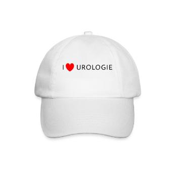 I love Urologie - Casquette classique - blanc/blanc - Devant