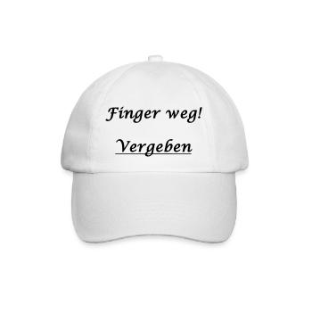 vergeben - Baseballkappe - Weiß/Weiß - Vorne
