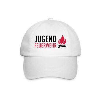 Jeunes sapeurs-pompiers avec flamme - Casquette classique - blanc/blanc - Devant