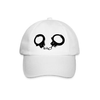 menottes - Casquette classique - blanc/blanc - Devant