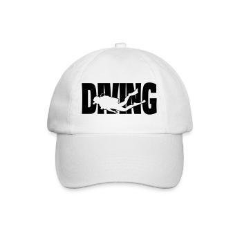 plongée II - Casquette classique - blanc/blanc - Devant