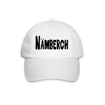 Nämberch kennt jeder in Franken - Baseballkappe - Weiß/Weiß - Vorne