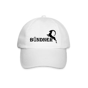 Bündner - Baseballkappe - Weiß/Weiß - Vorne