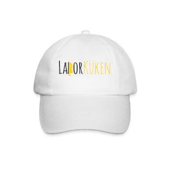 Labor Küken #1 - Baseballkappe - Weiß/Weiß - Vorne