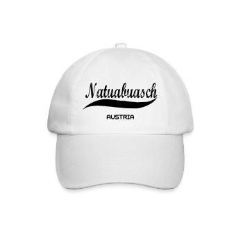 natuabuasch_austria - Baseballkappe - Weiß/Weiß - Vorne