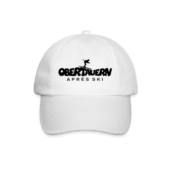 Obertauern Apres Ski - Baseballkappe - Weiß/Weiß - Vorne