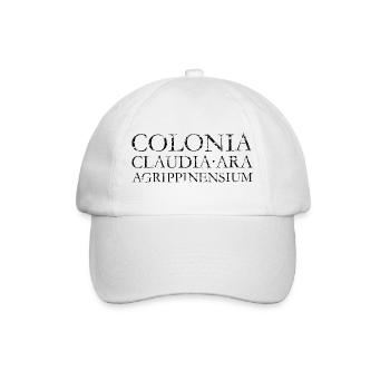 COLONIA CLAUDIA ARA AGRPPINENSIUM Köln (Vintage) - Baseballkappe - Weiß/Weiß - Vorne