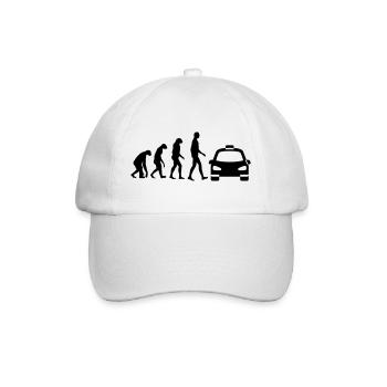 Taxi - Baseball Cap - white/white - Front