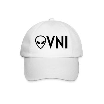 Ovni Ufo Extraterrestre Espace Geek Planète - Casquette classique - blanc/blanc - Devant