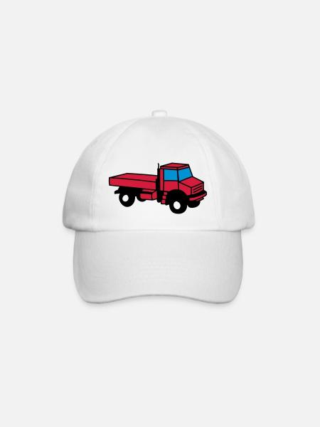 Unimog - Baseballkappe - Weiß/Weiß
