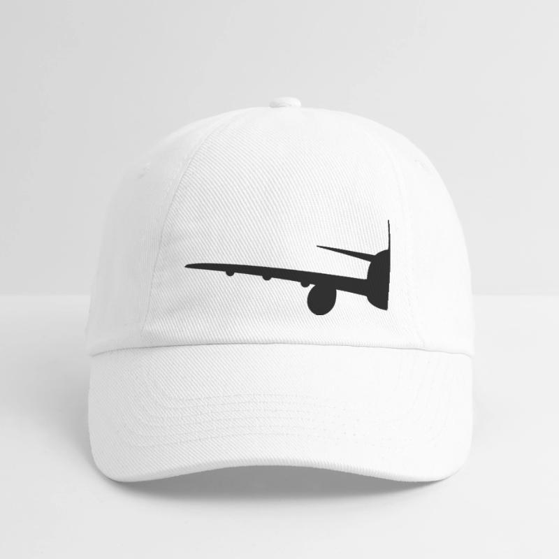 Half half split front front airplane fly pilot mac Baseball Cap