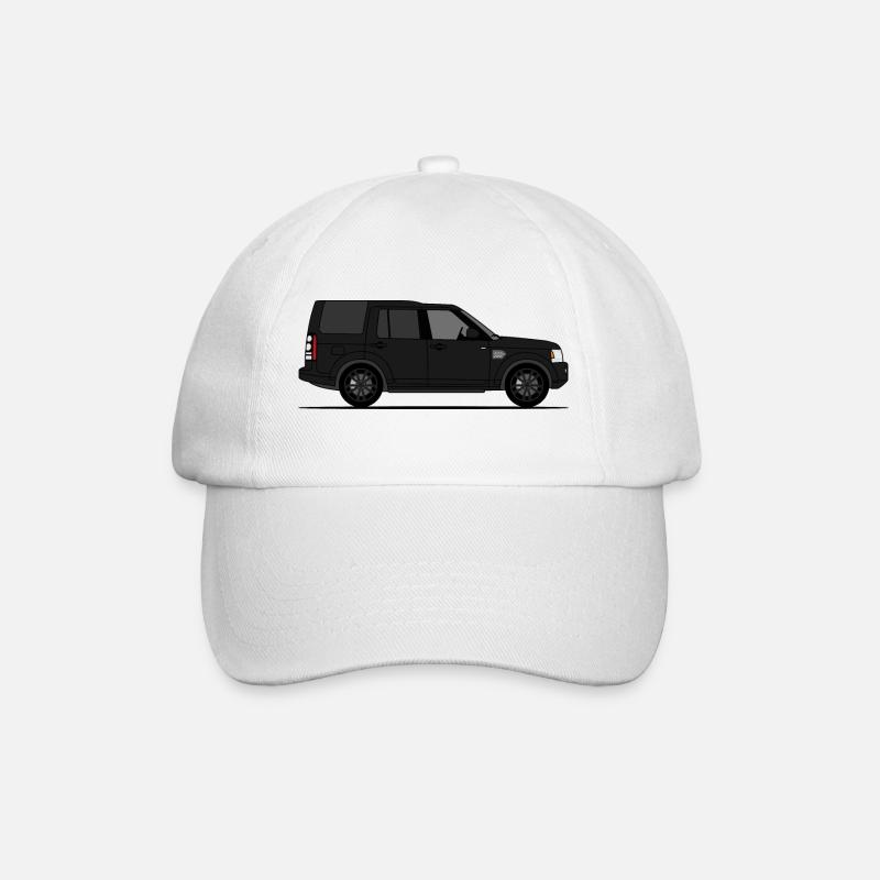 Discovery 4 Black - Baseball Cap - white/white