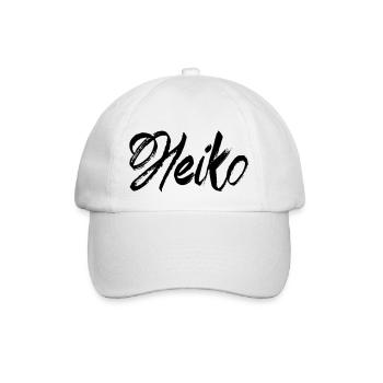 Heiko - Baseballkappe - Weiß/Weiß - Vorne