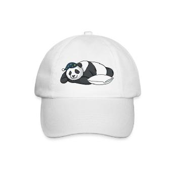 panda - Baseball Cap - white/white - Front