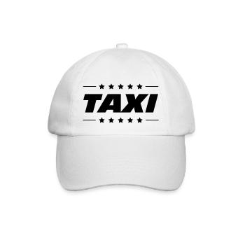 Taxi - Baseball Cap - white/white - Front