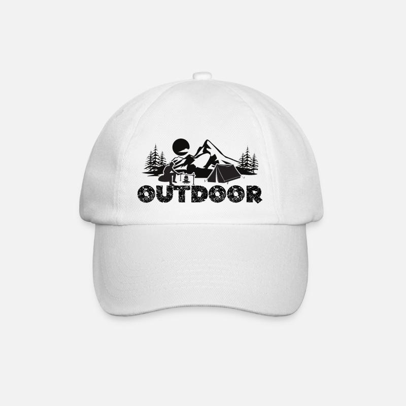Outdoor Fans - Baseballkappe - Weiß/Weiß