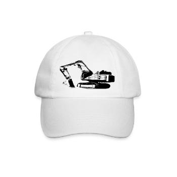 Pelleteuses - Casquette classique - blanc/blanc - Devant