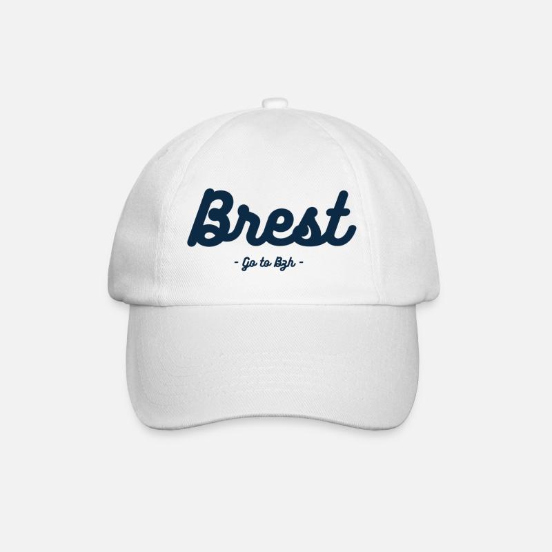 Brest - Casquette classique - blanc/blanc