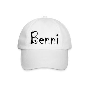 benni - Baseballkappe - Weiß/Weiß - Vorne