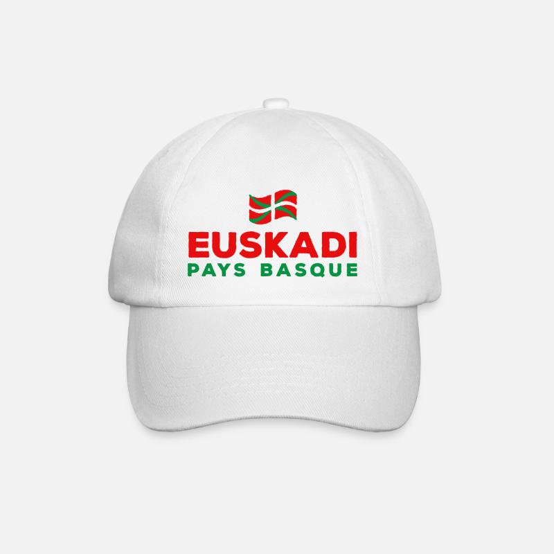 Euskadi pays basque - Casquette classique - blanc/blanc