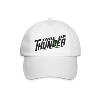 GREEN POWER - Baseball Cap - white/white - Front