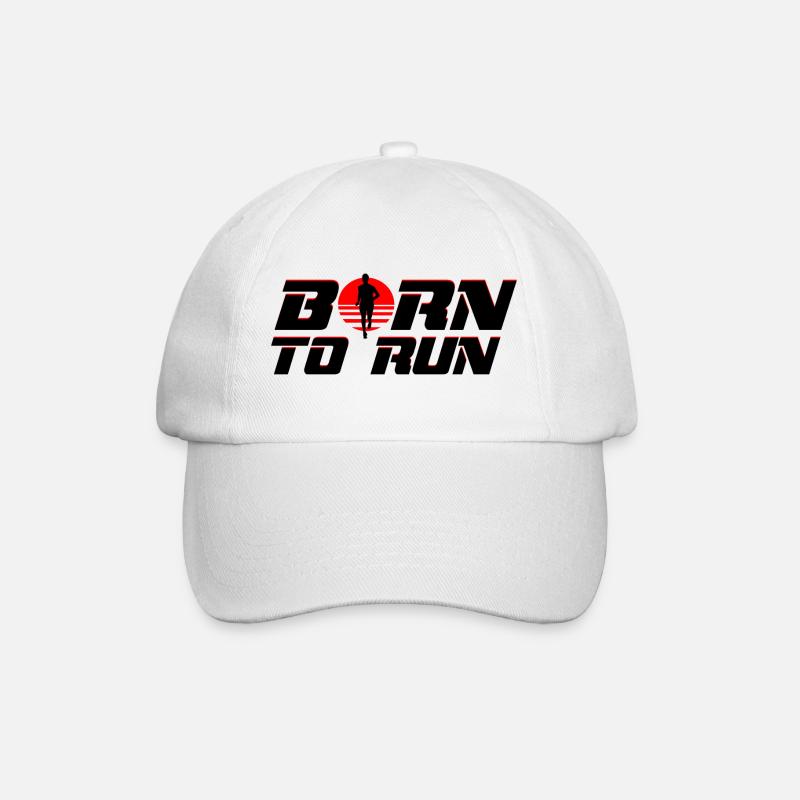 Runner - Baseball Cap - white/white