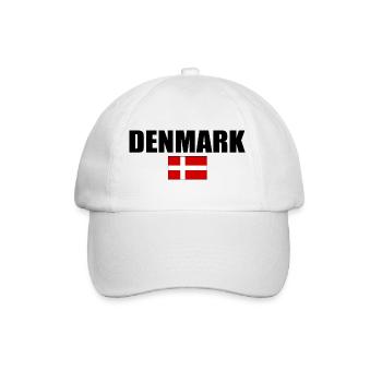 Denmark - Baseball Cap - white/white - Front