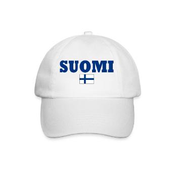 Suomi - Baseball Cap - white/white - Front