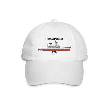 HMS APOLLO - LEANDER ORIG - Baseballkappe - Weiß/Weiß - Vorne