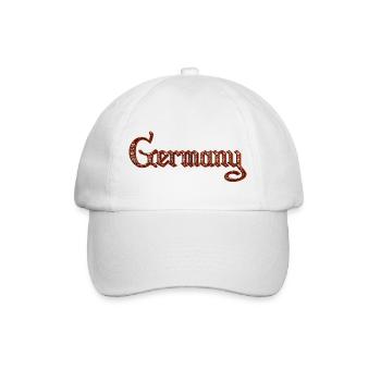 Weltmeisterschaft Germany Deutschland WM Fußball - Baseballkappe - Weiß/Weiß - Vorne